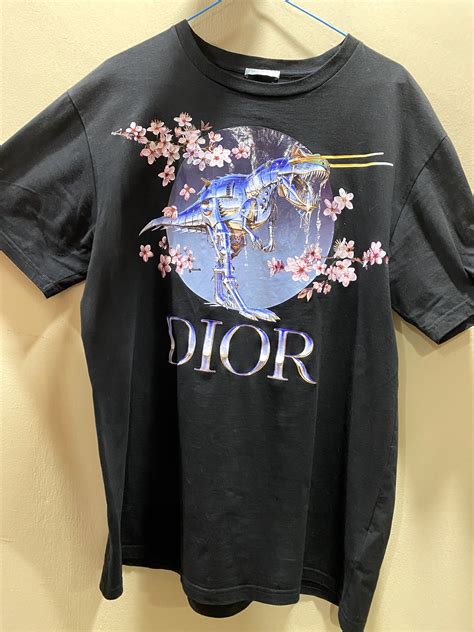 dior sorayama shoes|Dior sorayama tyrannosaurus shirt.